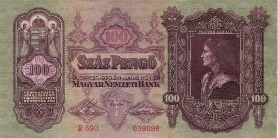 100 Pengö 1930